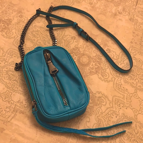 Aimee Kestenberg Handbags - 🦕NWOT 🦕Leather Aimee Kestenberg Aqua/Teal Crossbody Bag!